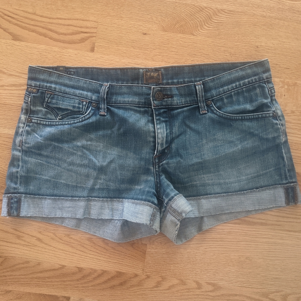 Citizens of humanity denim shorts